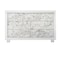 Global Furniture Usa Transitional Glam Marble, Metallic Santorini White King Bed Group 2885 - alternate 5